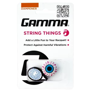 Gamma String Things Racquet Eye Blue (2 szt.) - wibrastopy