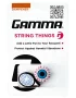 Gamma String Things Racquet Eye Blue (2 szt.) - wibrastopy