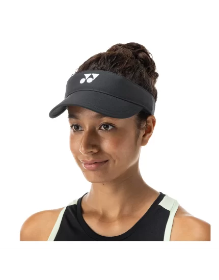 Yonex Tennis Visor Black - daszek tenisowy