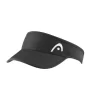 Head Pro Player Womens Visor Czarny - daszek przeciwsłoneczny