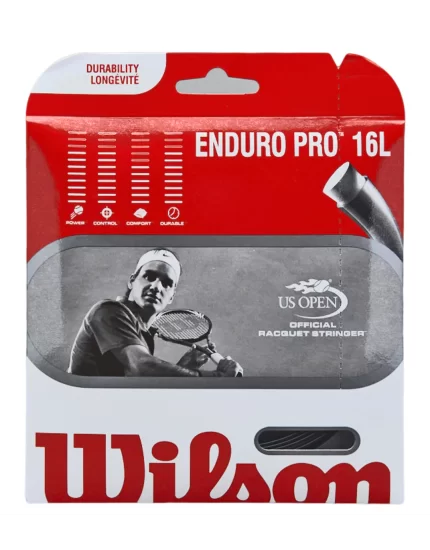 Wilson Enduro Pro Czarny - naciąg tenisowy
