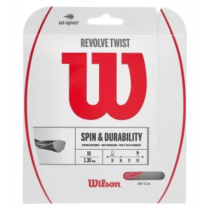 Wilson Revolve Twist Czerwony - naciąg tenisowy
