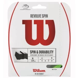 Wilson Revolve Spin Zielony - naciąg tenisowy