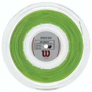 Wilson Revolve Spin Zielony 200m - naciąg tenisowy