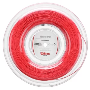 Wilson Revolve Twist Czerwony 200m - naciąg tenisowy