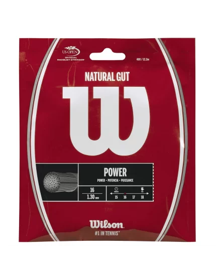 Wilson Natural Gut - naciąg tenisowy