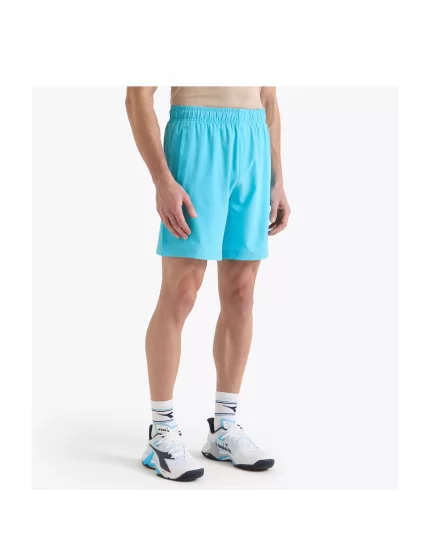 Diadora Shorts Core Sky Blue - spodenki tenisowe