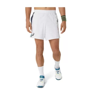 Asics Men Match 7in Short Brilliant White - męskie spodenki tenisowe