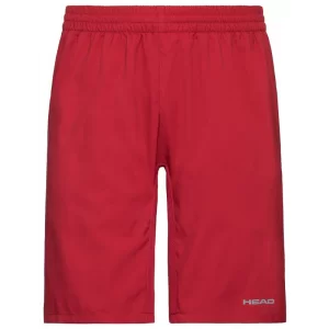 Head Club Bermudas M Czerwone - męskie spodenki tenisowe