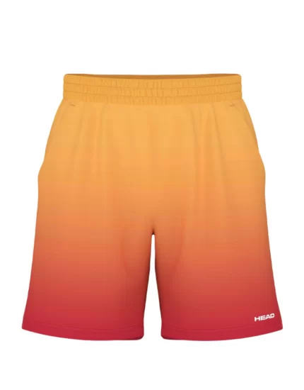 Head Power II Shorts Men Banana Red - męskie spodenki tenisowe