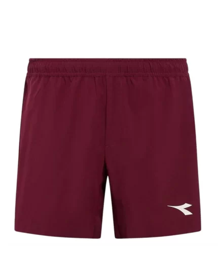 Diadora Shorts Icon Maroon Banner - spodenki tenisowe