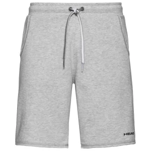 Head Club Jacob Bermudas M Grey Melange - spodenki tenisowe