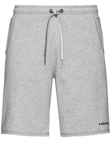 Head Club Jacob Bermudas M Grey Melange - spodenki tenisowe