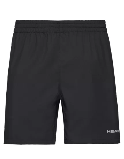 Head Club Shorts M Black - spodenki tenisowe