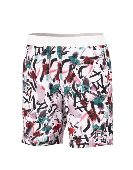 Fila Shorts Leo Graffitti Gringe - spodenki tenisowe