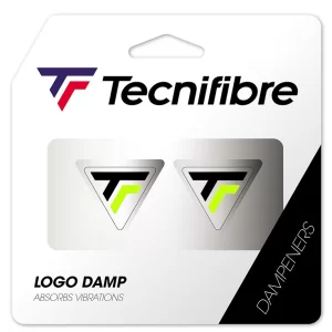 Tecnifibre Logo Damp Neon (2 szt.) - tłumik drgań