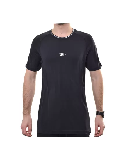 Wilson Bela Series M Players Seamless Crew 2.0 Black - koszulka