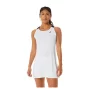 Asics Women Court Dress Brilliant White Midnight - sukienka tenisowa