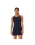 Asics Women Court Dress Midnight Brilliant White - sukienka tenisowa
