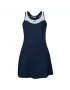 Head DIANA Dress W Granatowo Biała - sukienka tenisowa