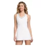Wilson W Team Unlined Dress Bright White - sukienka tenisowa