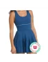 Wilson Sportif Tennis Court Blue - sukienka tenisowa