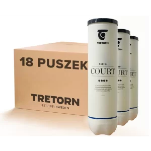 Tretorn Serie +  Court (4 szt.) - piłki tenisowe