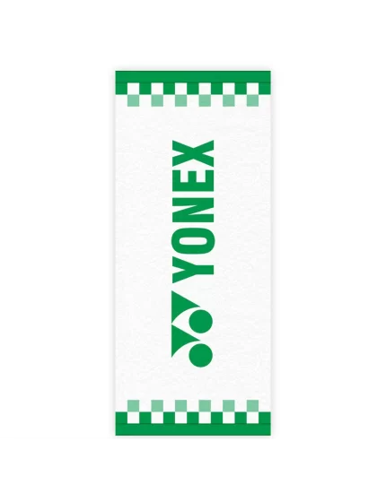 Yonex Face Towel Biało Zielony - ręcznik tenisowy