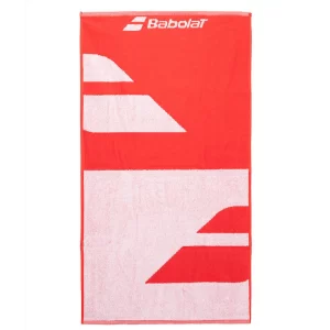Babolat Medium Towel Biało Czerwony - ręcznik tenisowy