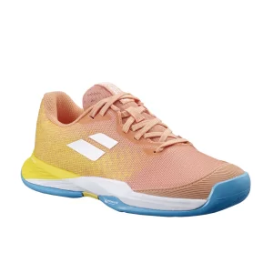 Babolat Jet Mach 3 AC Girl Coral Gold Fusion - juniorskie buty tenisowe