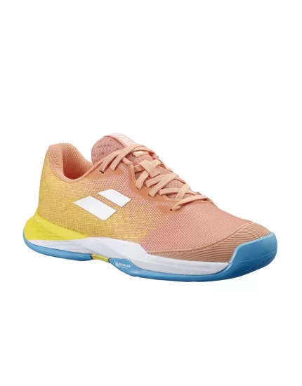 Babolat Jet Mach 3 AC Girl Coral Gold Fusion - juniorskie buty tenisowe