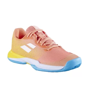 Babolat Jet Mach 3 Clay Girl Coral Gold Fusion - juniorskie buty tenisowe