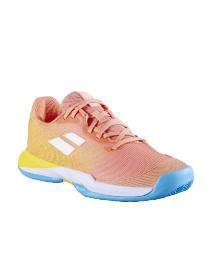 Babolat Jet Mach 3 Clay Girl Coral Gold Fusion - juniorskie buty tenisowe