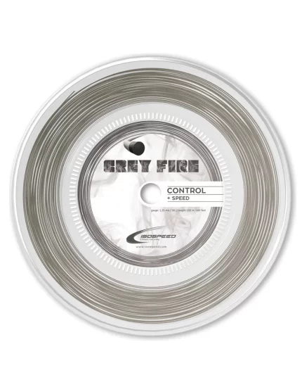 Iso Speed Grey Fire 200m - naciąg tenisowy