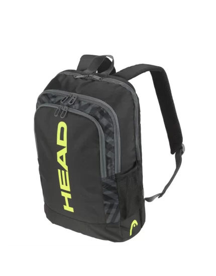 Head Base Backpack 17L Black Neon Yellow - plecak tenisowy
