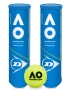 Dunlop Australian Open Bi-pack - piłki tenisowe