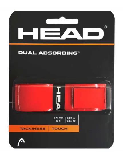 Head Dual Absorbing Czerwona - owijka bazowa