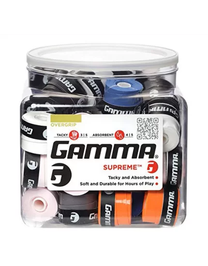 Gamma Supreme Overgrip Refill (60 szt.) - owijki wierzchnie