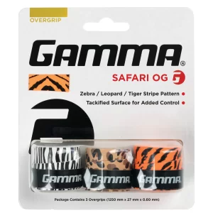 Gamma Safari Overgrip (3 szt.) - owijki tenisowe