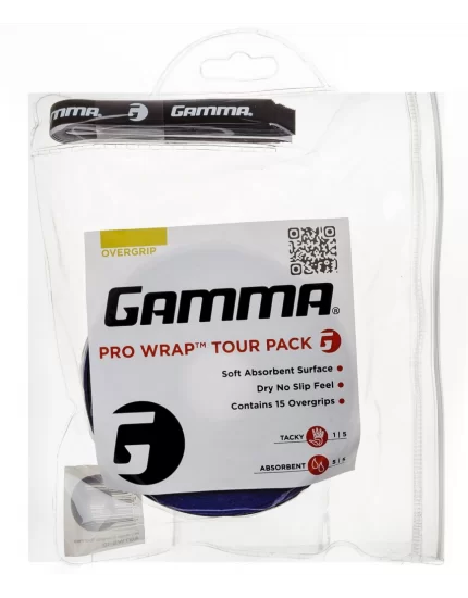 Gamma Pro Wrap (15 szt.) - owijki tenisowe