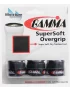Gamma Super Soft Overgrip Czarne (3 szt.) - owijki wierzchnie