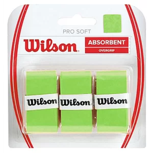 Wilson Pro Soft Lime (3 szt.) - owijki wierzchnie