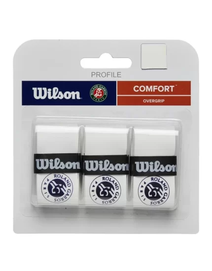 Wilson Profile Roland Garros (3 szt.) - owijki wierzchnie
