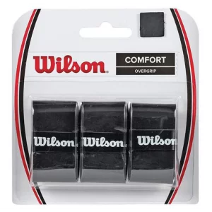 Wilson Pro Overgrip Czarne (3 szt.) - owijki tenisowe