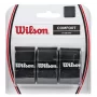 Wilson Pro Overgrip Czarne (3 szt.) - owijki tenisowe