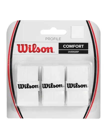 Wilson Profile Białe (3 szt.) - owijki wierzchnie
