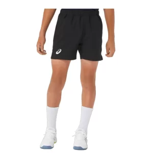 Asics Boys Tennis Short Performance Black - chłopięce spodenki tenisowe