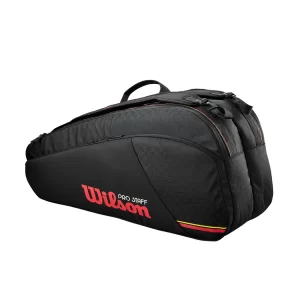 Wilson Pro Staff Classic 6 PK Racket Bag Black - torba na rakiety