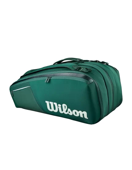 Wilson Super Tour 15PK V10 Green - torba tenisowa