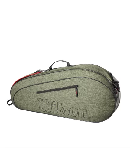 Wilson Team 3 PK Zielona - torba na rakiety